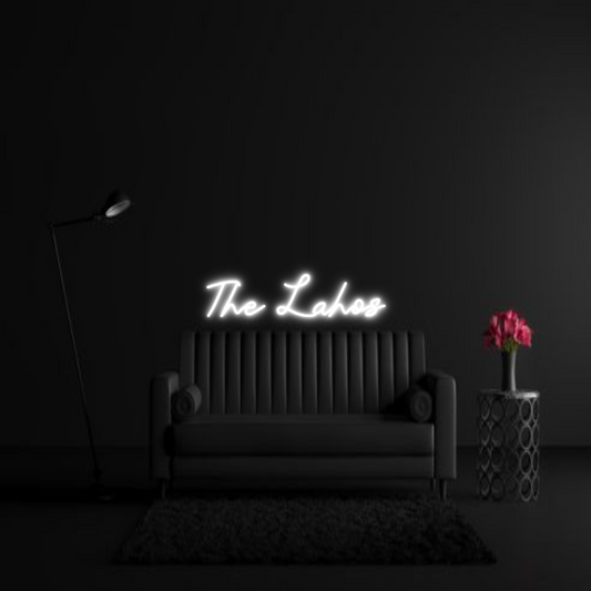 CREATE YOUR OWN WEDDING NEON SIGN The Lahos