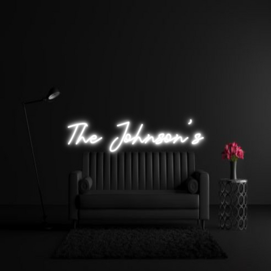 CREATE YOUR OWN WEDDING NEON SIGN The Johnson’s