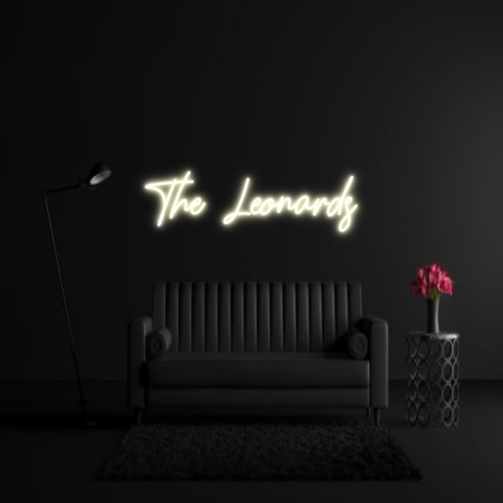 CREATE YOUR OWN WEDDING NEON SIGN The Leonards