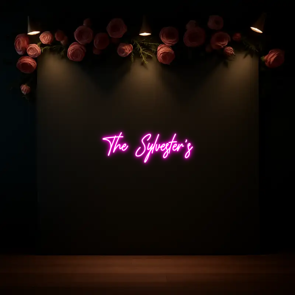 CREATE YOUR OWN WEDDING NEON SIGN The Sylvester...