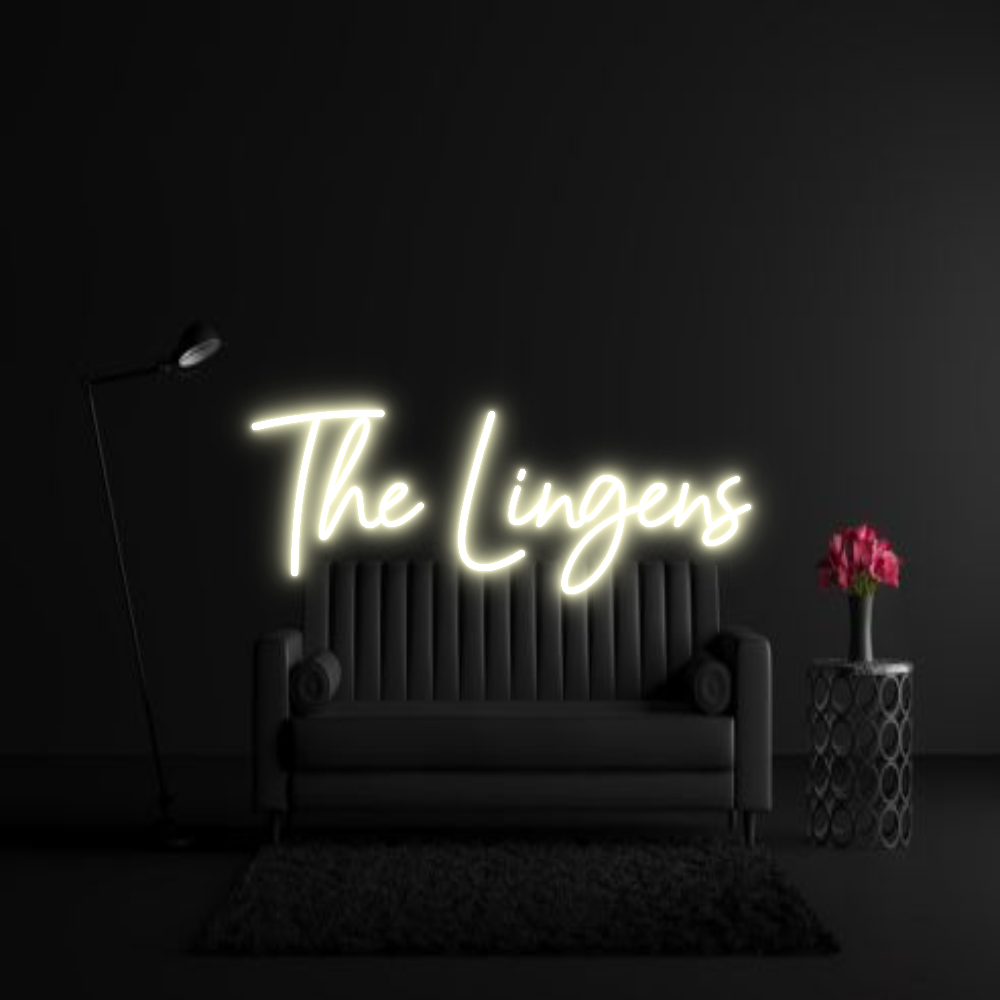 CREATE YOUR OWN WEDDING NEON SIGN The Lingens