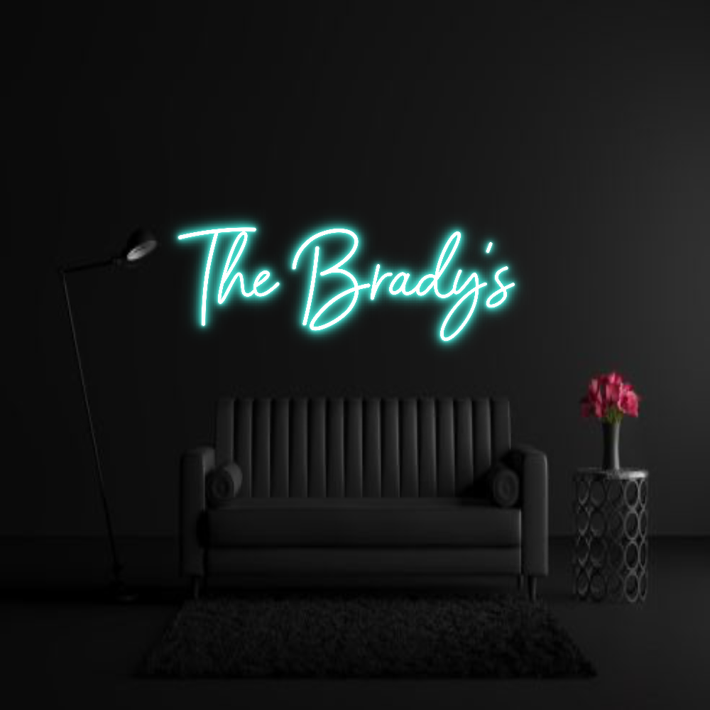 CREATE YOUR OWN WEDDING NEON SIGN The Brady’s