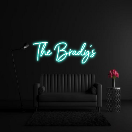 CREATE YOUR OWN WEDDING NEON SIGN The Brady’s