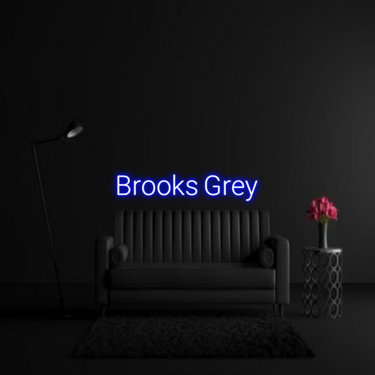 CREATE YOUR OWN WEDDING NEON SIGN Brooks Grey