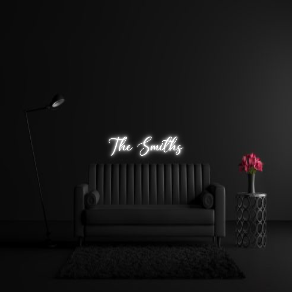 CREATE YOUR OWN WEDDING NEON SIGN The Smiths