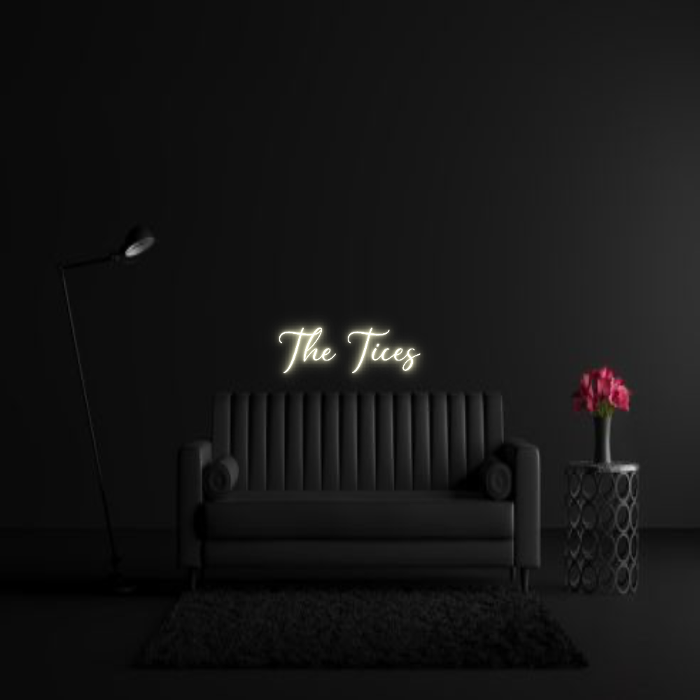 CREATE YOUR OWN WEDDING NEON SIGN The Tices