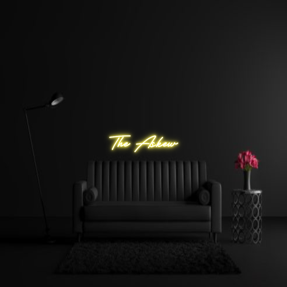 CREATE YOUR OWN WEDDING NEON SIGN The Askew