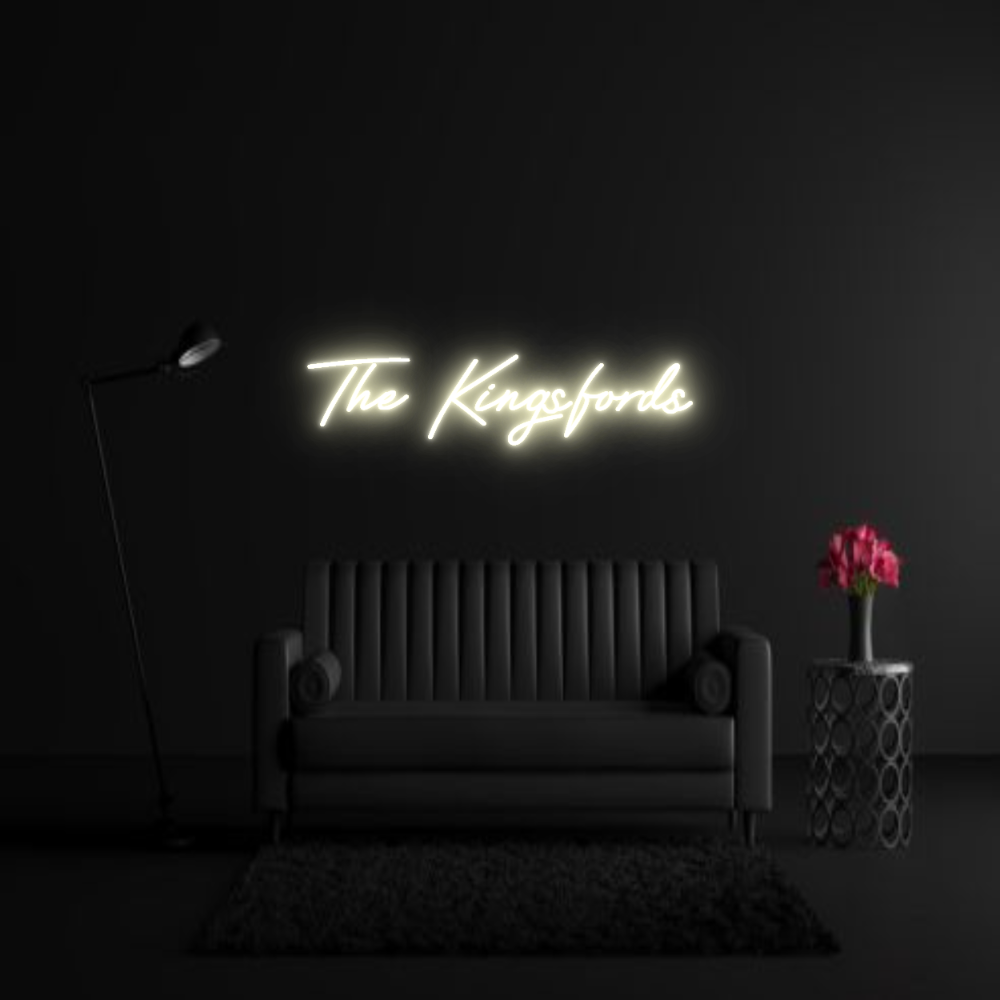 CREATE YOUR OWN WEDDING NEON SIGN The Kingsfords
