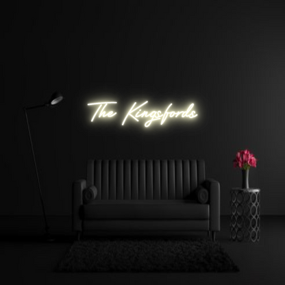 CREATE YOUR OWN WEDDING NEON SIGN The Kingsfords