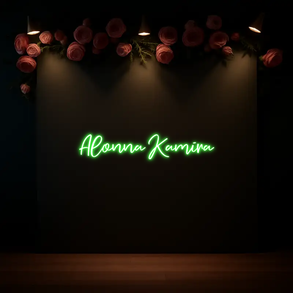 CREATE YOUR OWN WEDDING NEON SIGN Alonna Kamira