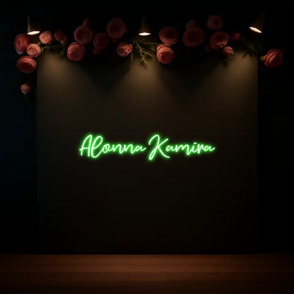 CREATE YOUR OWN WEDDING NEON SIGN Alonna Kamira