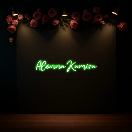 CREATE YOUR OWN WEDDING NEON SIGN Alonna Kamira