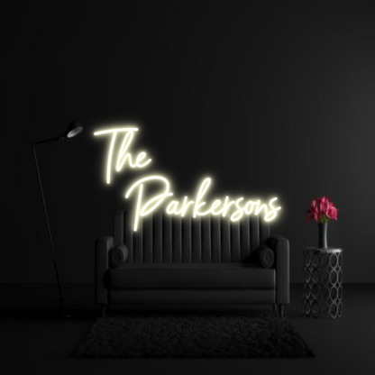 CREATE YOUR OWN WEDDING NEON SIGN The
   Parke...
