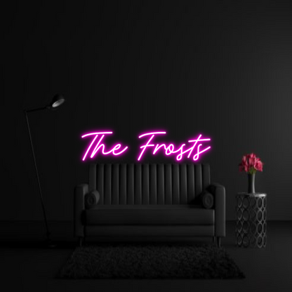 CREATE YOUR OWN WEDDING NEON SIGN The Frosts