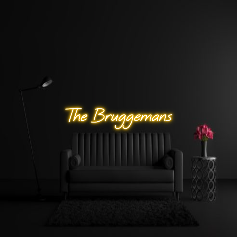 CREATE YOUR OWN WEDDING NEON SIGN The Bruggemans