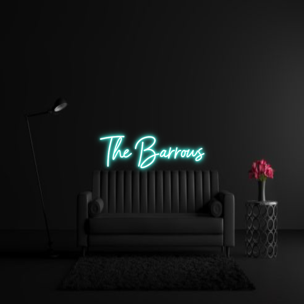 CREATE YOUR OWN WEDDING NEON SIGN The Barrows