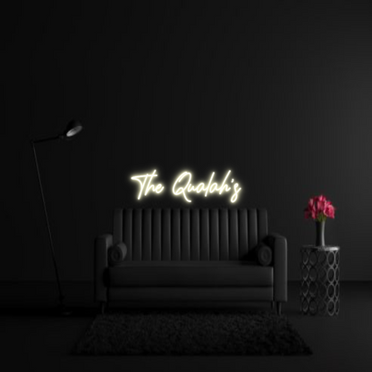 CREATE YOUR OWN WEDDING NEON SIGN The Qualah’s