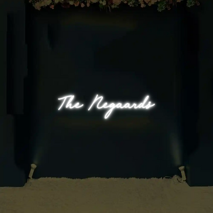 CREATE YOUR OWN WEDDING NEON SIGN The Negaards