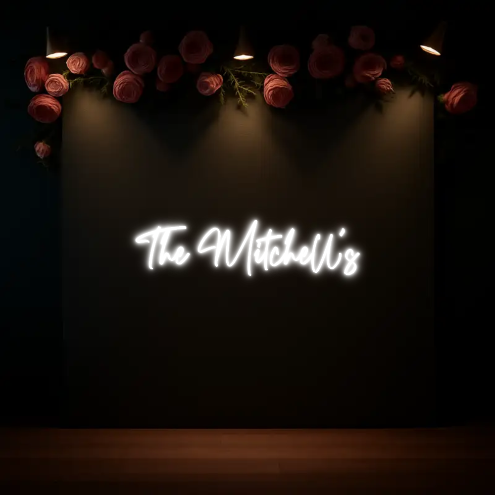 CREATE YOUR OWN WEDDING NEON SIGN The Mitchell’s