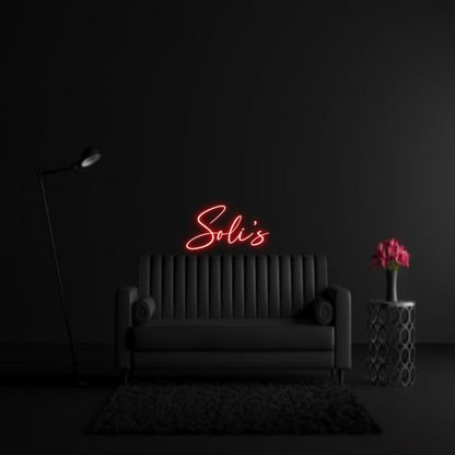 CREATE YOUR OWN WEDDING NEON SIGN Soli’s