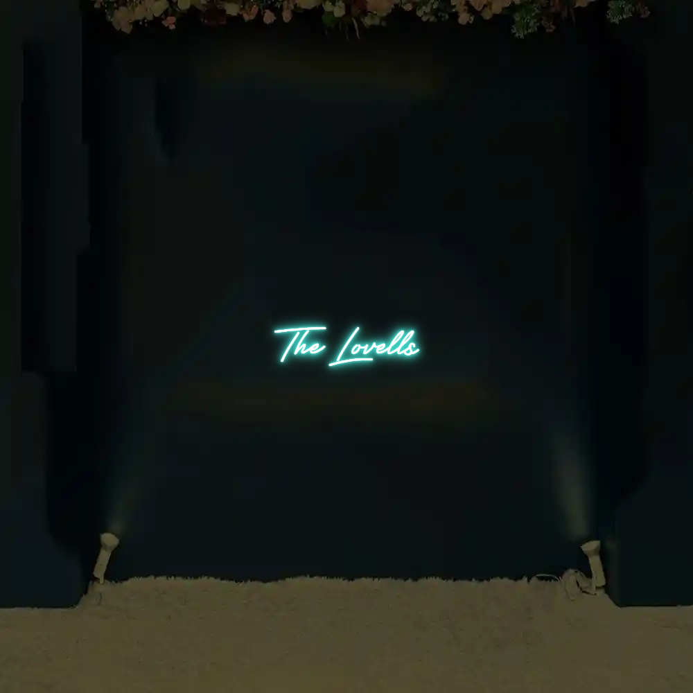 CREATE YOUR OWN WEDDING NEON SIGN The Lovells