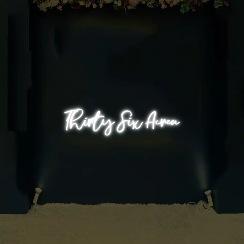 CREATE YOUR OWN WEDDING NEON SIGN Thirty Six Ac...