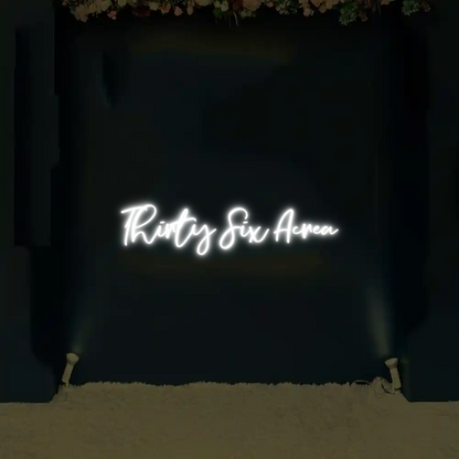 CREATE YOUR OWN WEDDING NEON SIGN Thirty Six Ac...