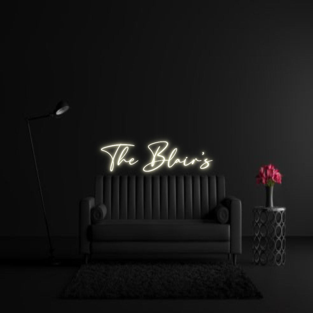 CREATE YOUR OWN WEDDING NEON SIGN The Blair’s