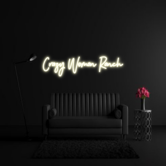 CREATE YOUR OWN WEDDING NEON SIGN Crazy Woman R...