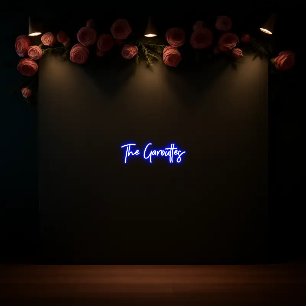 CREATE YOUR OWN WEDDING NEON SIGN The Garouttes
