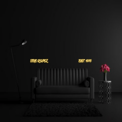 CREATE YOUR OWN WEDDING NEON SIGN THE LOPEZ.   ...