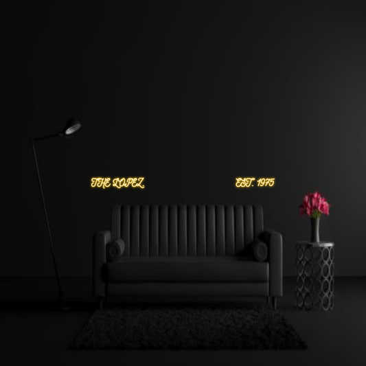 CREATE YOUR OWN WEDDING NEON SIGN THE LOPEZ.   ...