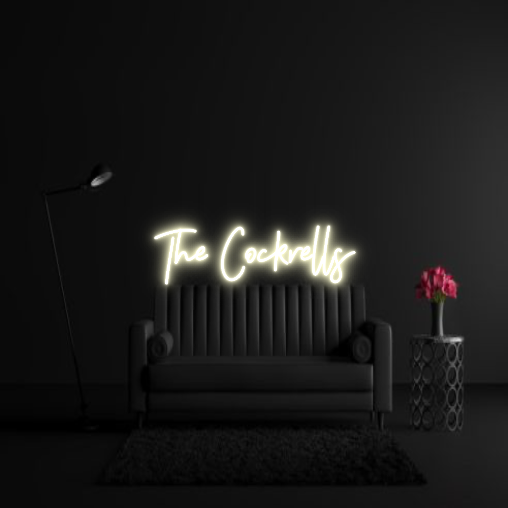 CREATE YOUR OWN WEDDING NEON SIGN The Cockrells