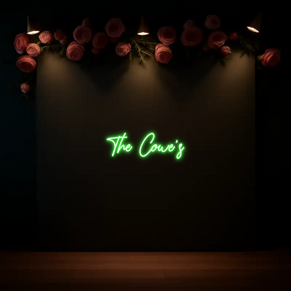 CREATE YOUR OWN WEDDING NEON SIGN The Cowe's