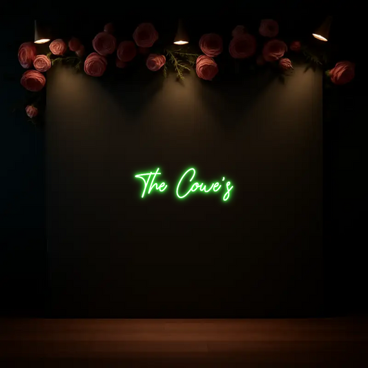 CREATE YOUR OWN WEDDING NEON SIGN The Cowe's
