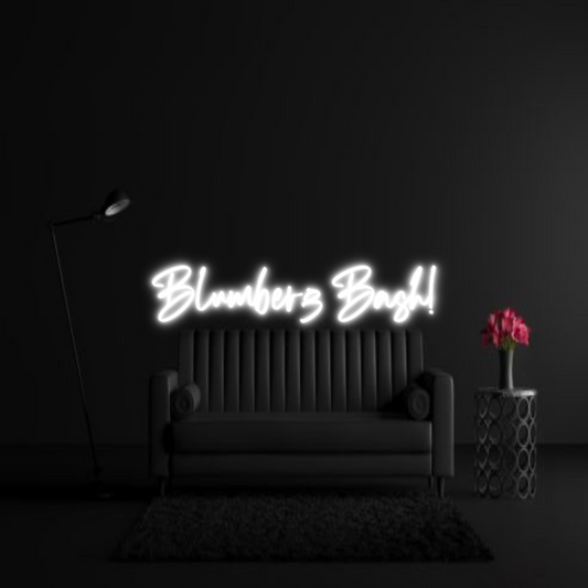 CREATE YOUR OWN WEDDING NEON SIGN Blumberg Bash!