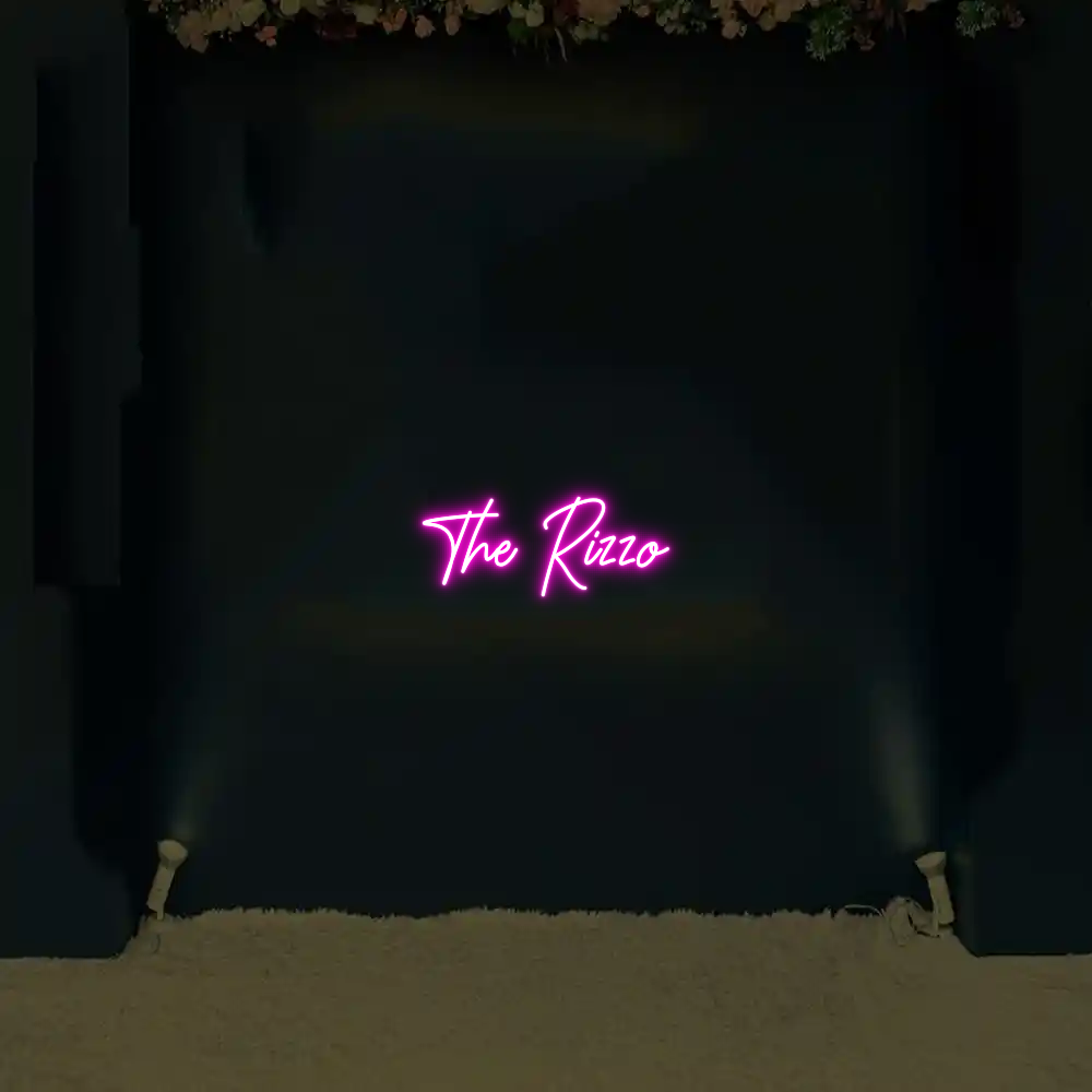 CREATE YOUR OWN WEDDING NEON SIGN The Rizzo