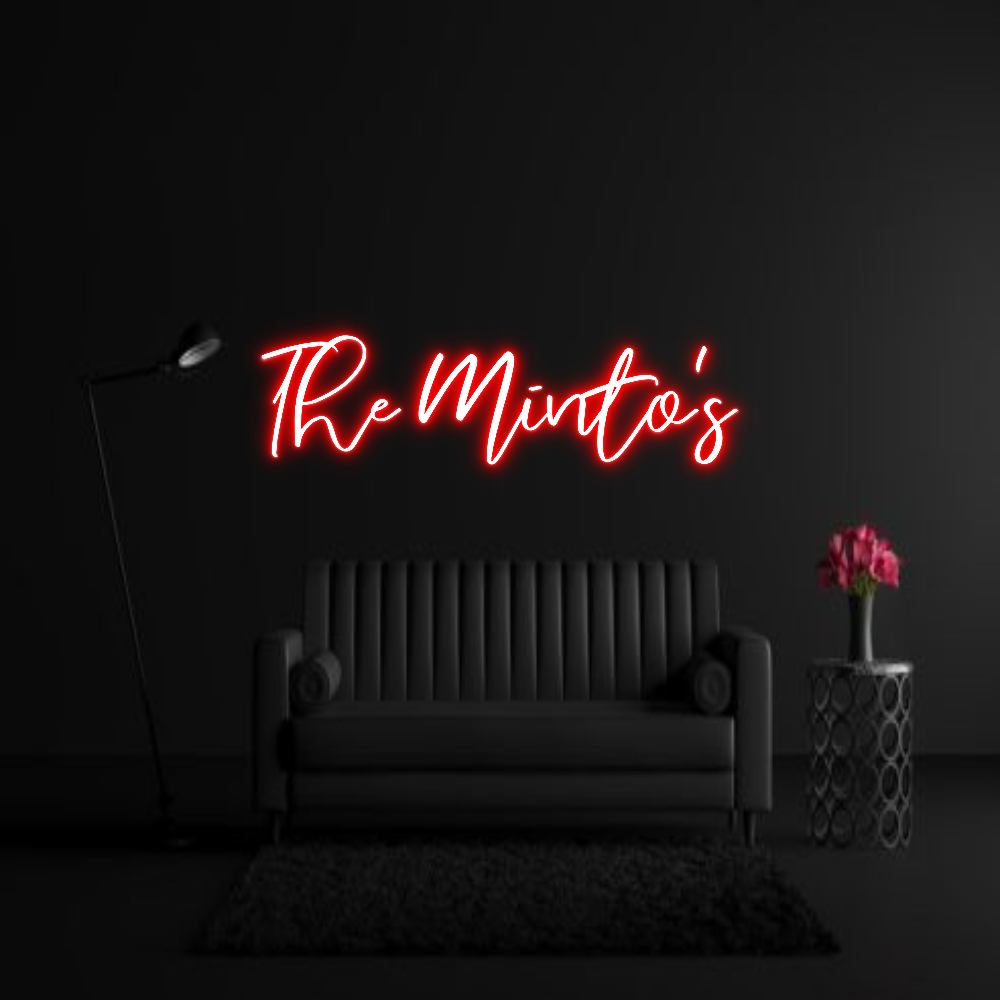 CREATE YOUR OWN WEDDING NEON SIGN The Minto's