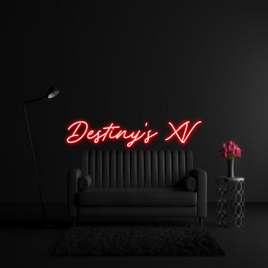 CREATE YOUR OWN WEDDING NEON SIGN Destiny’s XV