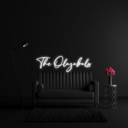 CREATE YOUR OWN WEDDING NEON SIGN The Olazabals