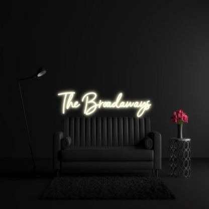CREATE YOUR OWN WEDDING NEON SIGN The Broadaways