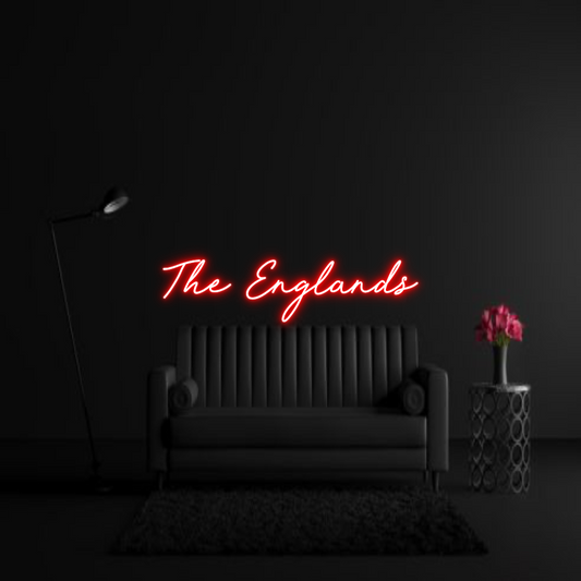 CREATE YOUR OWN WEDDING NEON SIGN The Englands