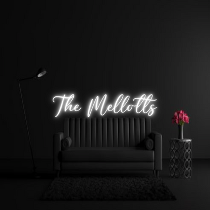 CREATE YOUR OWN WEDDING NEON SIGN The Mellotts