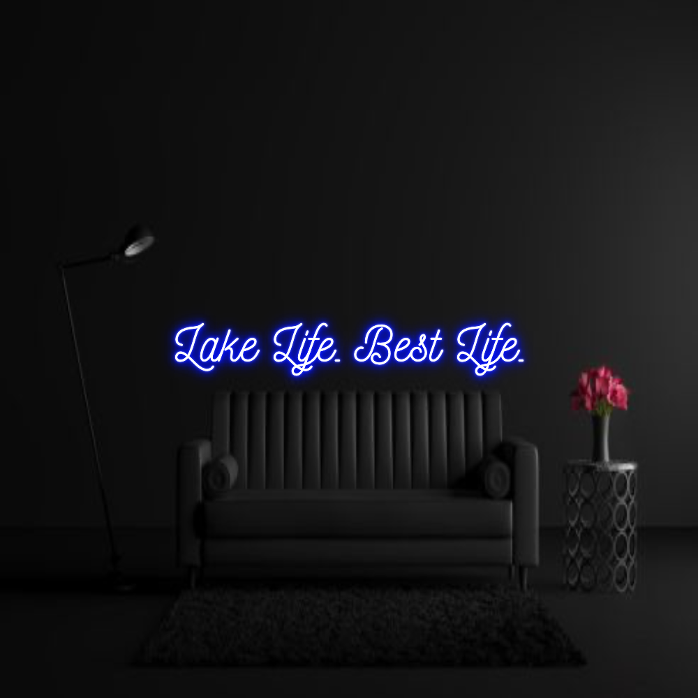 CREATE YOUR OWN WEDDING NEON SIGN Lake Life. Be...