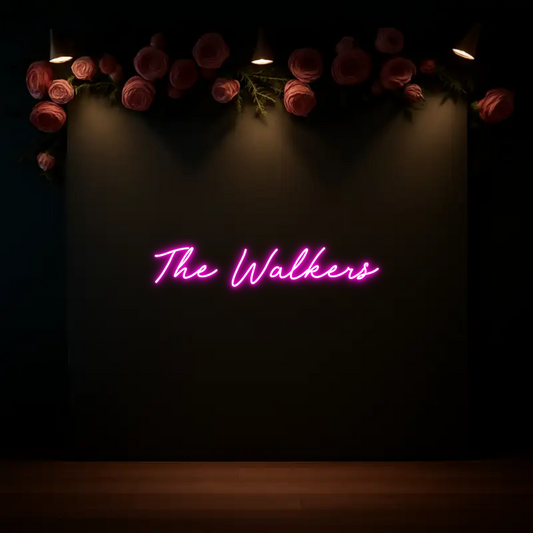 CREATE YOUR OWN WEDDING NEON SIGN The Walkers