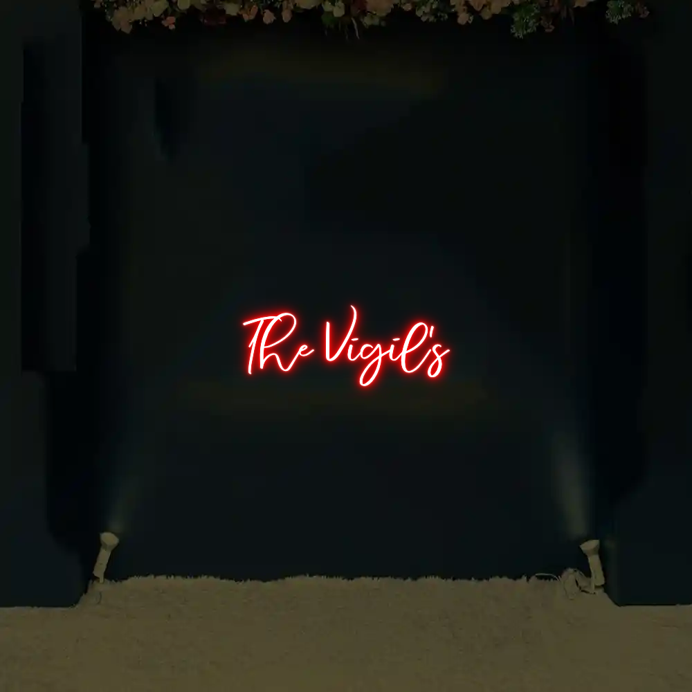 CREATE YOUR OWN WEDDING NEON SIGN The Vigil’s