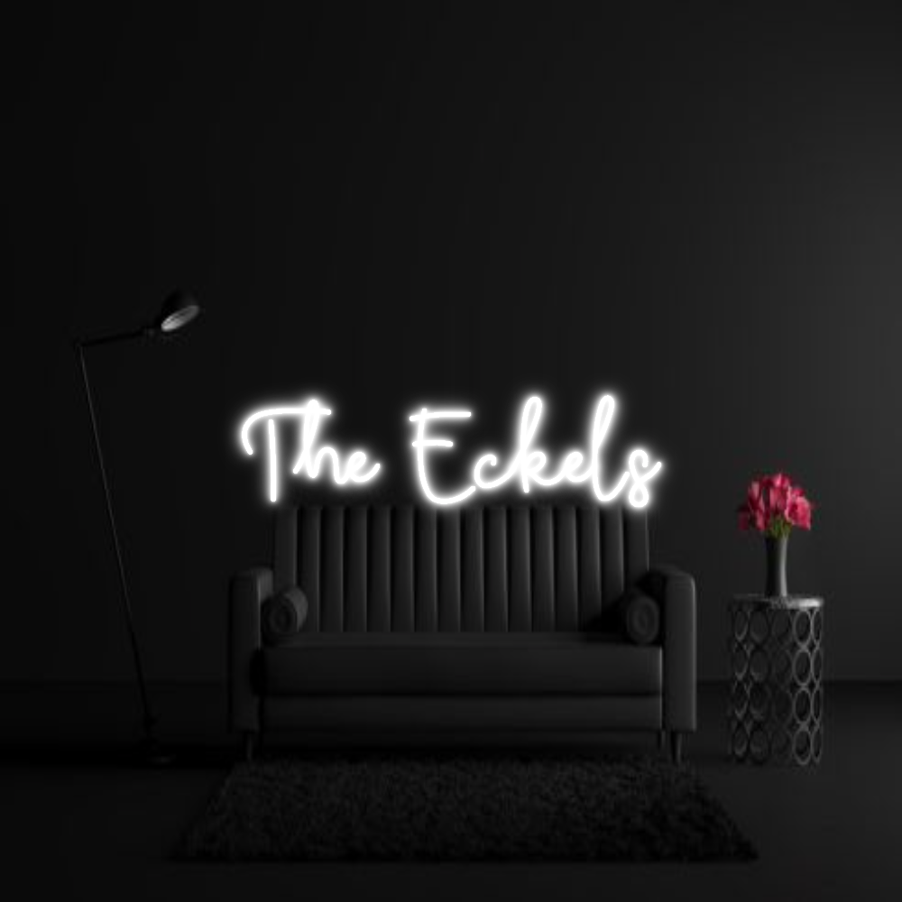 CREATE YOUR OWN WEDDING NEON SIGN The Eckels