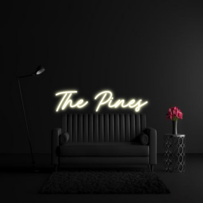 CREATE YOUR OWN WEDDING NEON SIGN The Pines