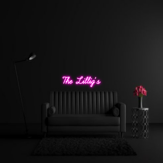 CREATE YOUR OWN WEDDING NEON SIGN The Lillig’s