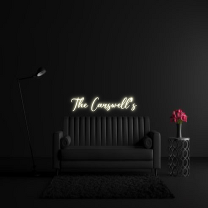 CREATE YOUR OWN WEDDING NEON SIGN The Carswell’s